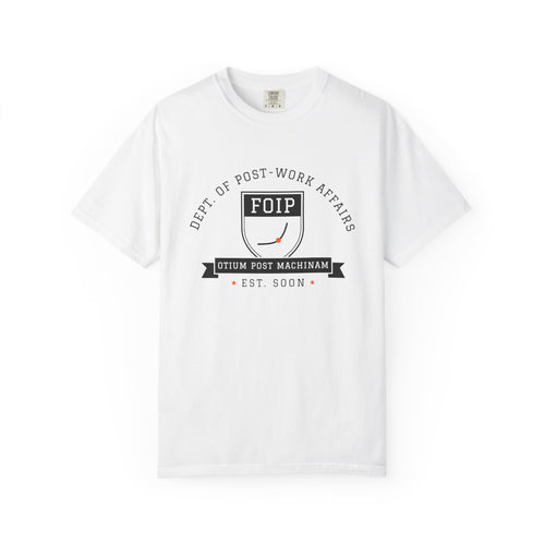 FOIP — Dept. of Post-Work Affairs Tee