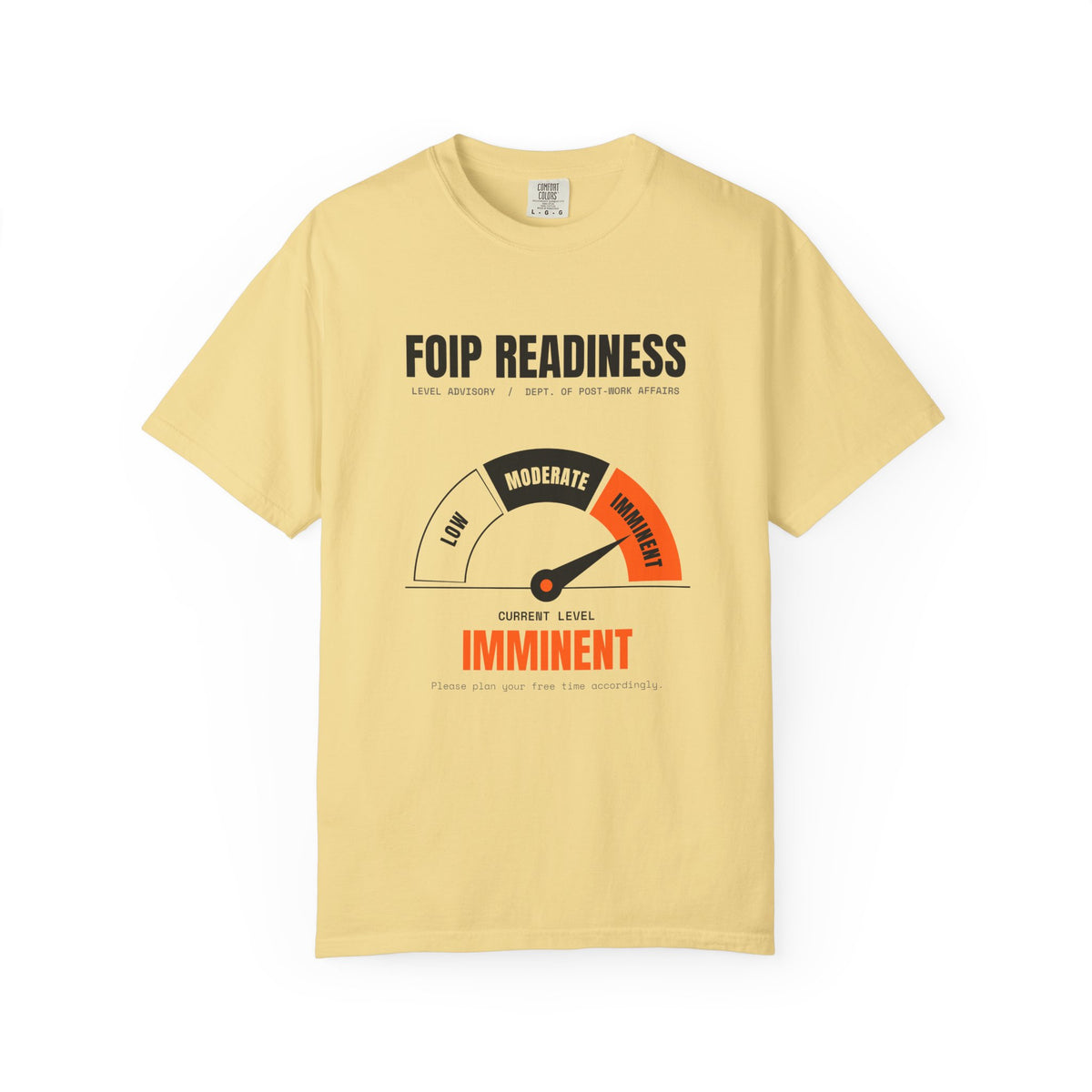 FOIP — Readiness Level Tee